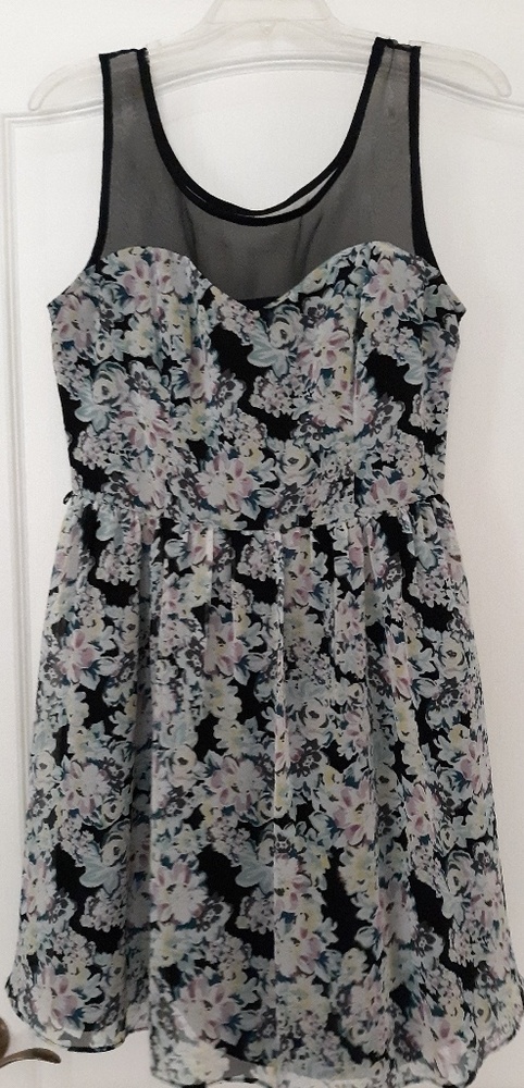 Floral mini dress